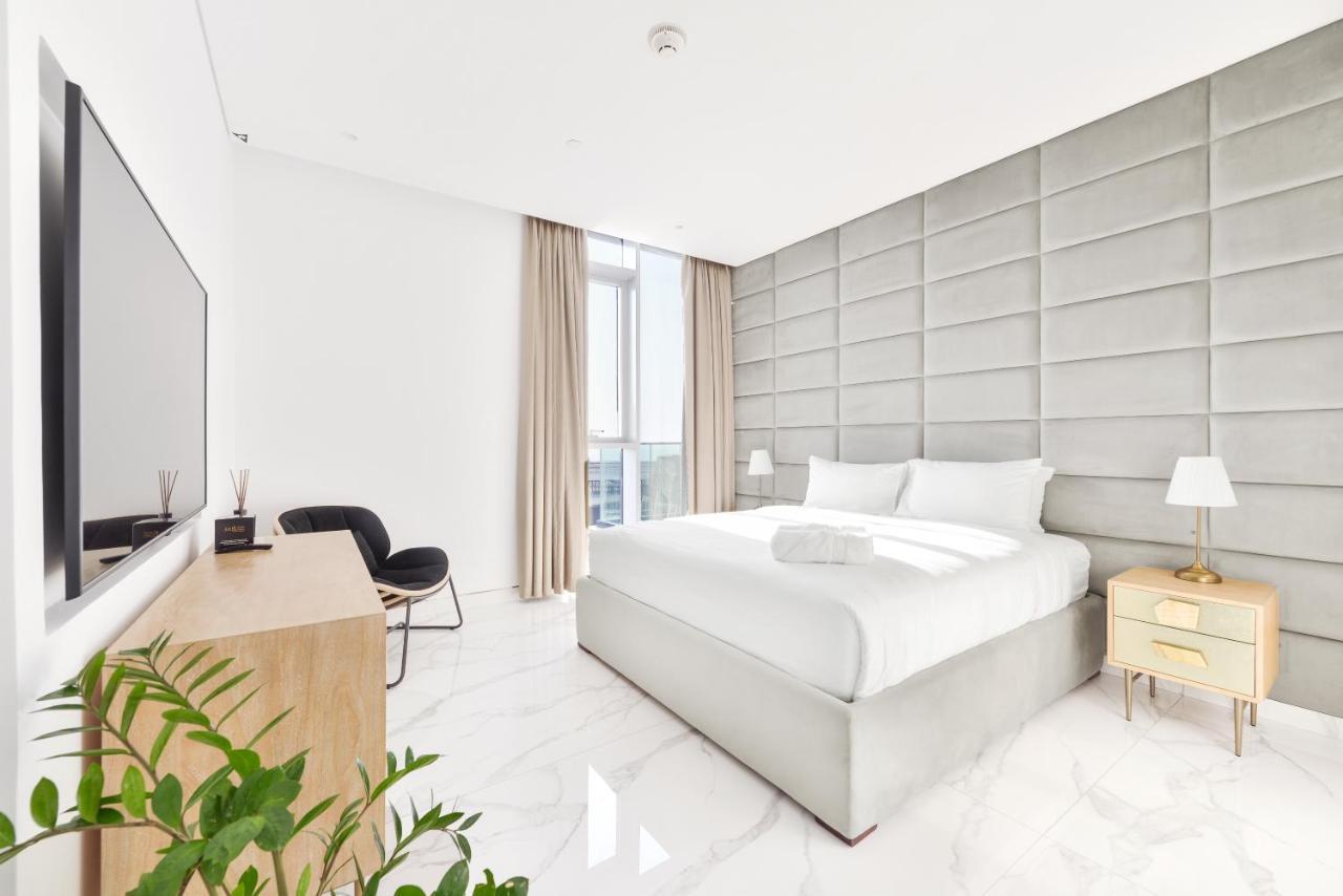 Luxe 3 Bedroom Oceanfront Apartment In The Heart Of Bluewaters Island Dubai Exterior foto